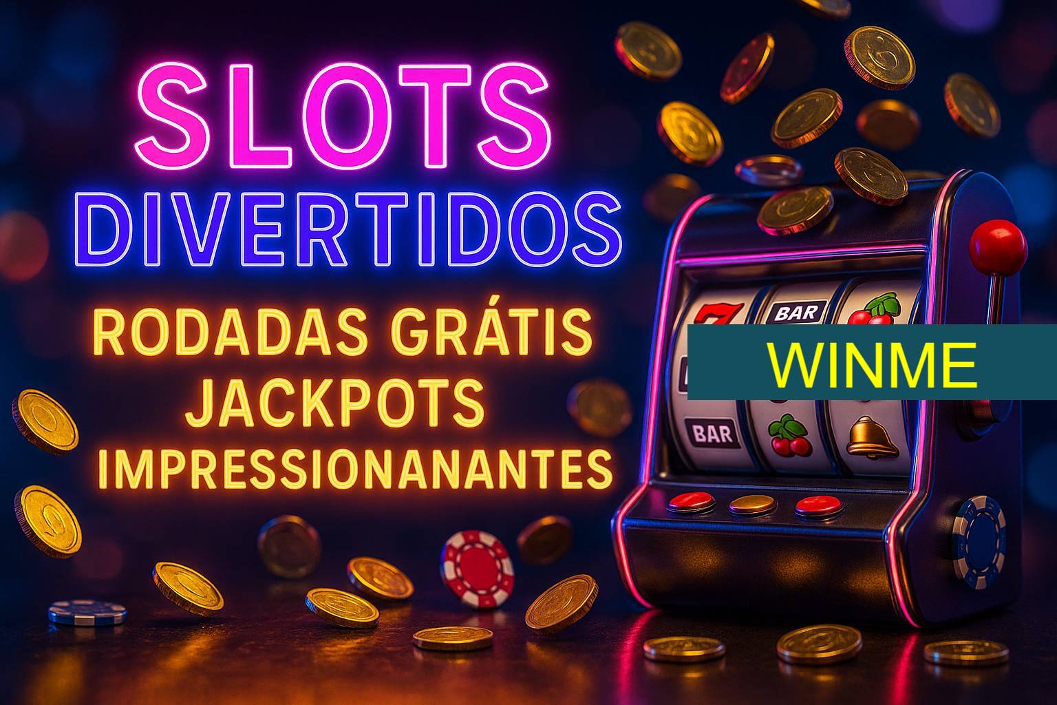 Diversos jogos de caça-níqueis
